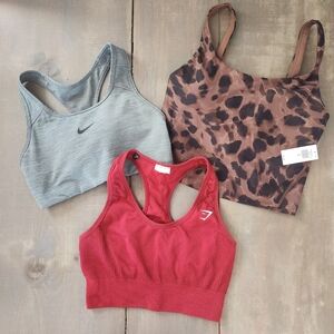 Sports Bra Bundle – Gymshark, Nike, Old Navy – Size XS